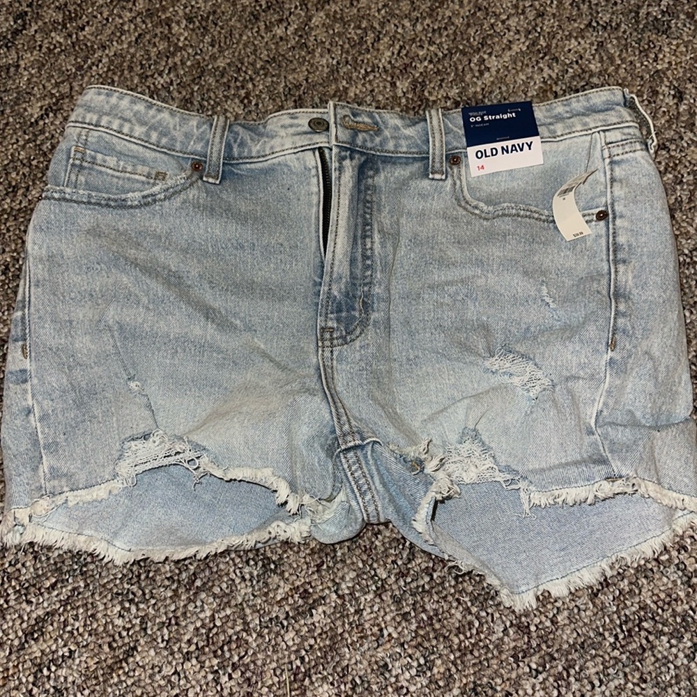 *NWT* Old Navy OG Straight High-Rise Shorts
